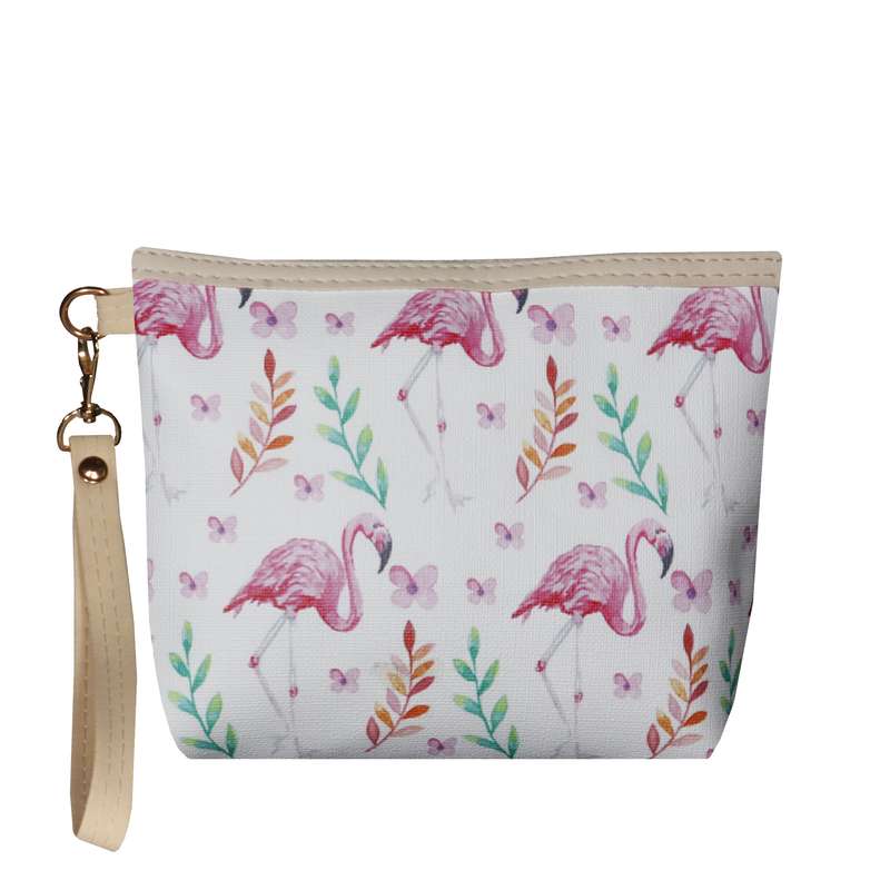 کیف لوازم آرایش زنانه مدل چرم بوستان کد 0011