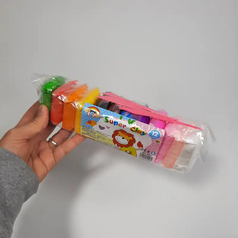 خمیر بازی کلی مدل سبک بسته 12 عددی