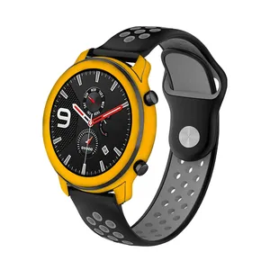 MAHOOT Matte-Deep-Mustard Cover Sticker for Xiaomi Amazfit GTR 47mm Smartwatch