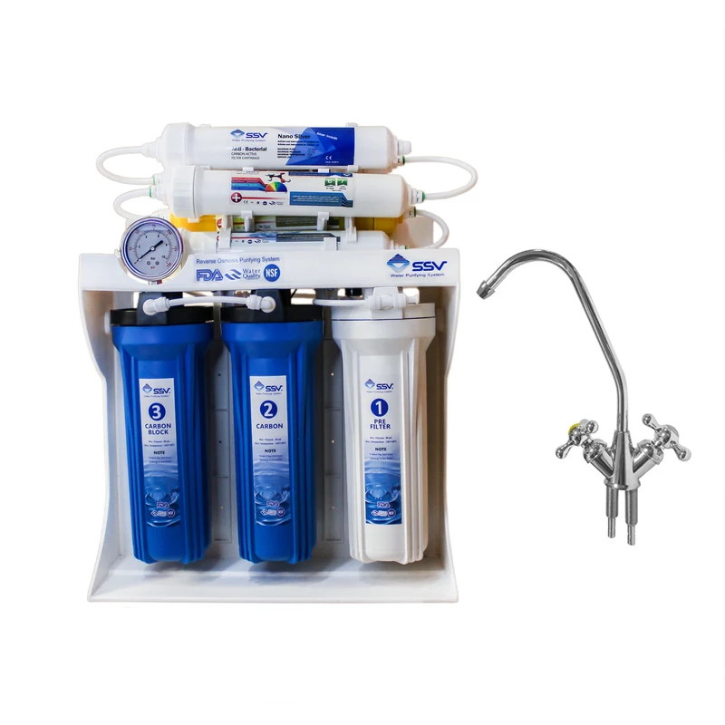 دستگاه تصفیه کننده آب اس اس وی مدل BlueStar 2W X900 به همراه شیر دوکاره 