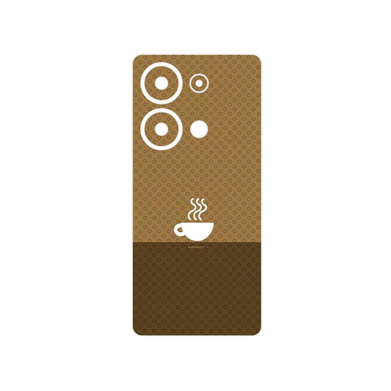 برچسب پوششی ماهوت مدل Minimal Cup of Coffee Icon مناسب برای گوشی موبایل شیائومی Redmi Note 13 Pro 4G