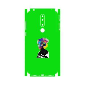 MAHOOT Collage of Women Portrait 3-FullSkin Cover Sticker for Nokia 3.1 Plus