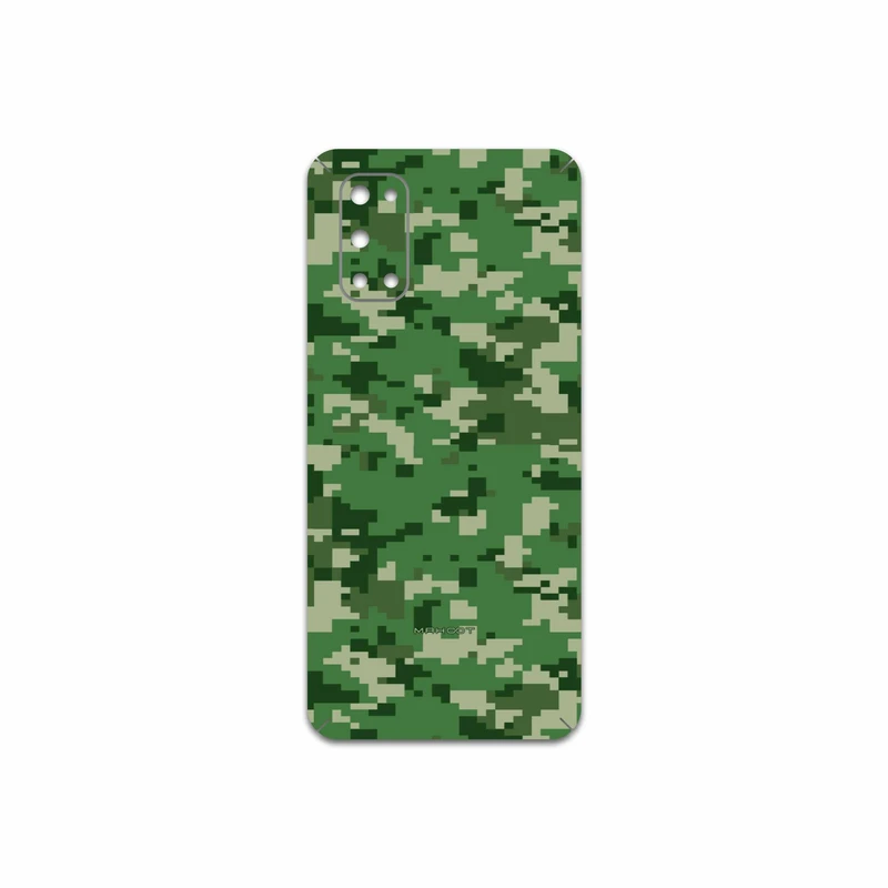 برچسب پوششی ماهوت مدل Army-Green-Pixel مناسب برای گوشی موبایل ریلمی 7 5G