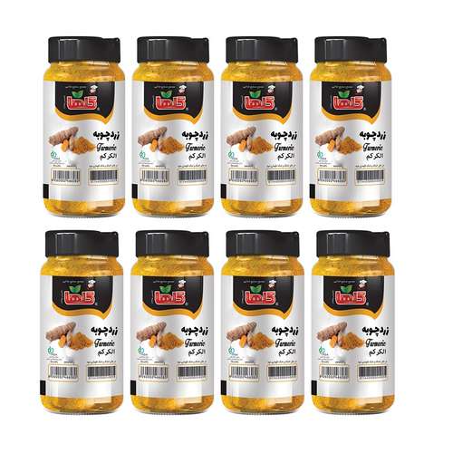 زردچوبه گلها - 90 گرم بسته 8 عددی