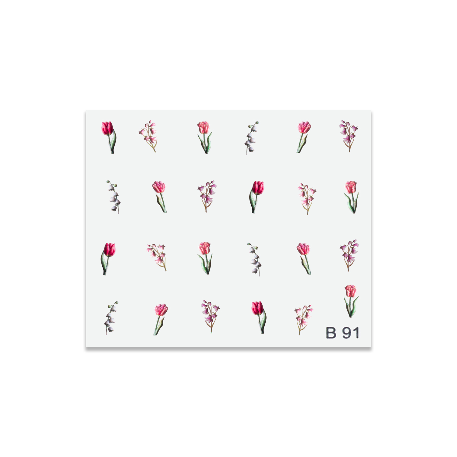 اسلایدر طراحی ناخن های لتو مدل B 91