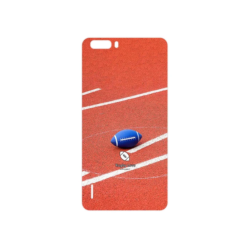 برچسب پوششی ماهوت مدل Rugby football مناسب برای گوشی موبایل آنر 6 Plus