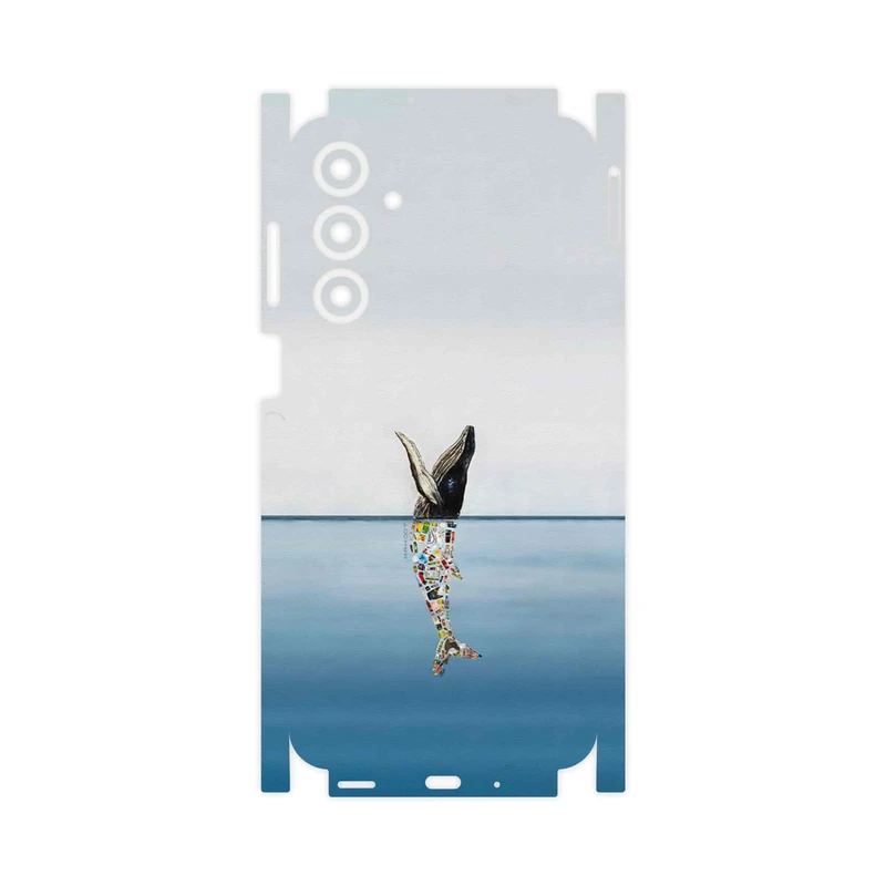 برچسب پوششی ماهوت مدل Collage of Sea Trash-FullSkin مناسب برای گوشی موبایل سامسونگ Galaxy A16 4G