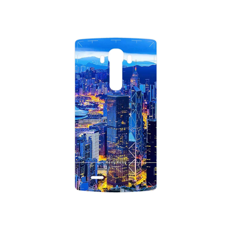 برچسب پوششی ماهوت مدل Hong Kong City مناسب برای گوشی موبایل ال جی G3