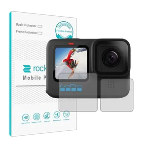 Rockspace HyGEL model transparent camera screen protector suitable for Go Pro hero 10 black camera