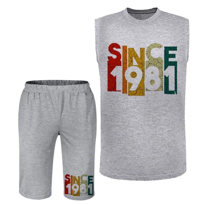 ست تاپ و شلوارک مردانه مدل N171 1981