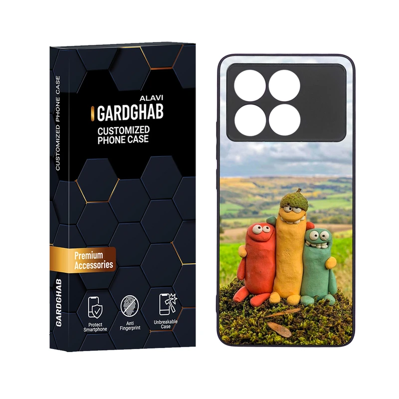 کاور گارد قاب علوی مدل دور ژله ای مناسب برای گوشی موبایل شیائومی Poco X6 Pro