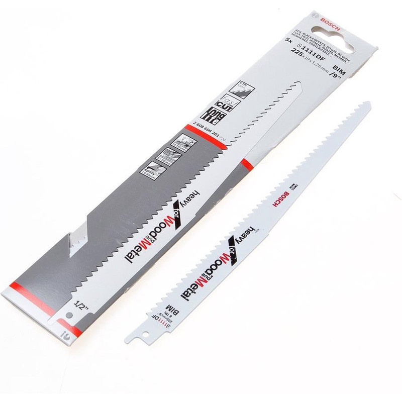 تیغ اره افقی بر بوش مدل S1111DF مجموعه 5 عددی تیغ اره افقی بر بوش مدل S1111DF مجموعه 5 عددی