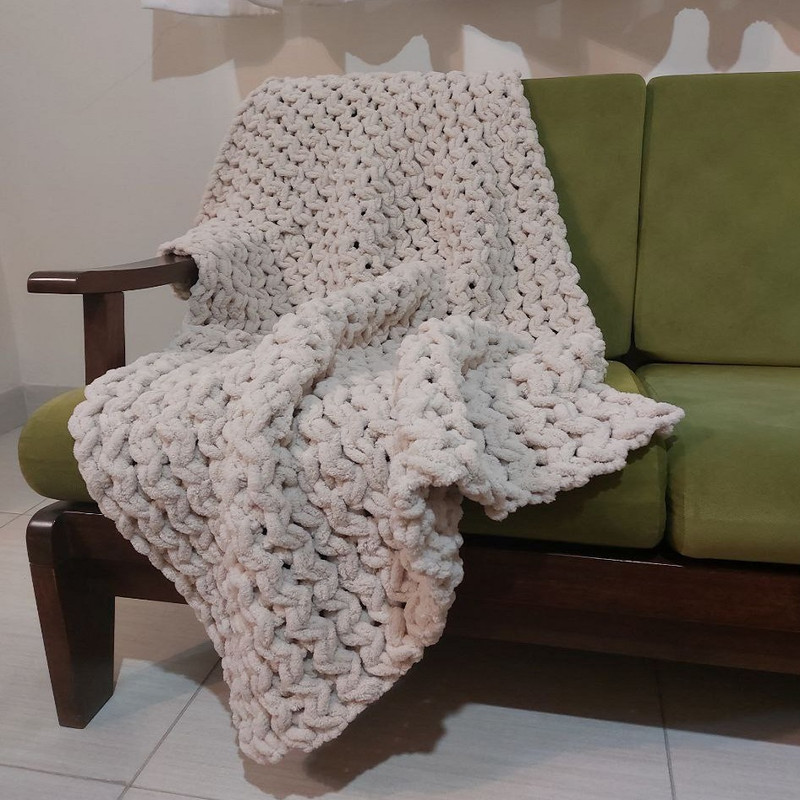شال مبل مدل بافران سایز 130x80 سانتی متر