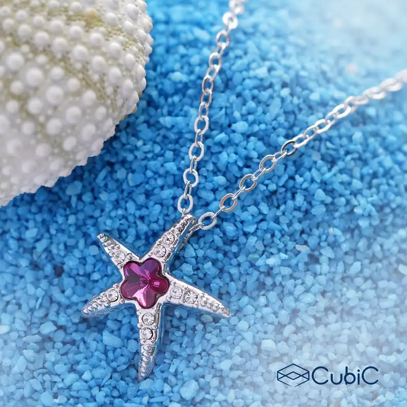 گردنبند زنانه کوبیک مدل QN-89904