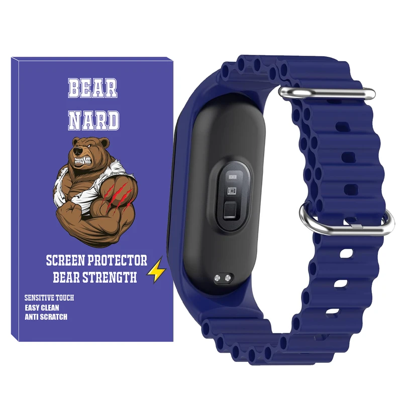 بند برنارد مدل Ocean BR مناسب برای ساعت هوشمند شیائومی Mi band 3/4/5/6/7