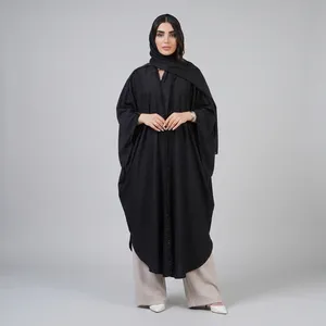 مانتو عبایی زنانه جواهر دوزی شده کد 02