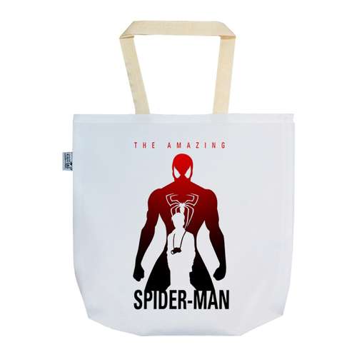 ساک خرید ترمه طراحان ایده مدل Spider man کد cfp1365 L