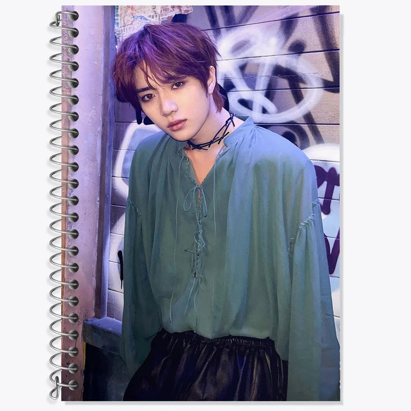 دفتر زبان 50 برگ خندالو مدل دو خط طرح بومگیو گروه تی اکس تی TXT کد 20086