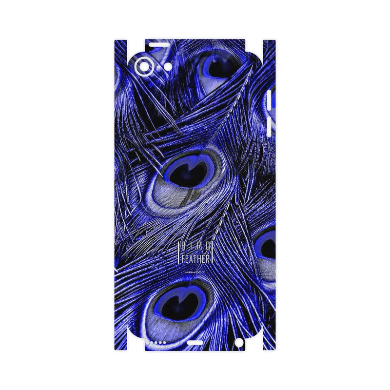 برچسب پوششی ماهوت مدل Purple Feather-FullSkin مناسب برای گوشی موبایل اپل iPod touch 6th generation