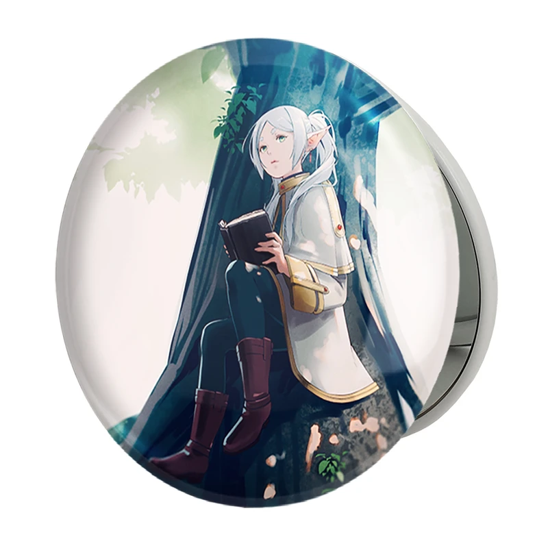 آینه جیبی خندالو طرح انیمه فریرن (Frieren) مدل تاشو کد 33960