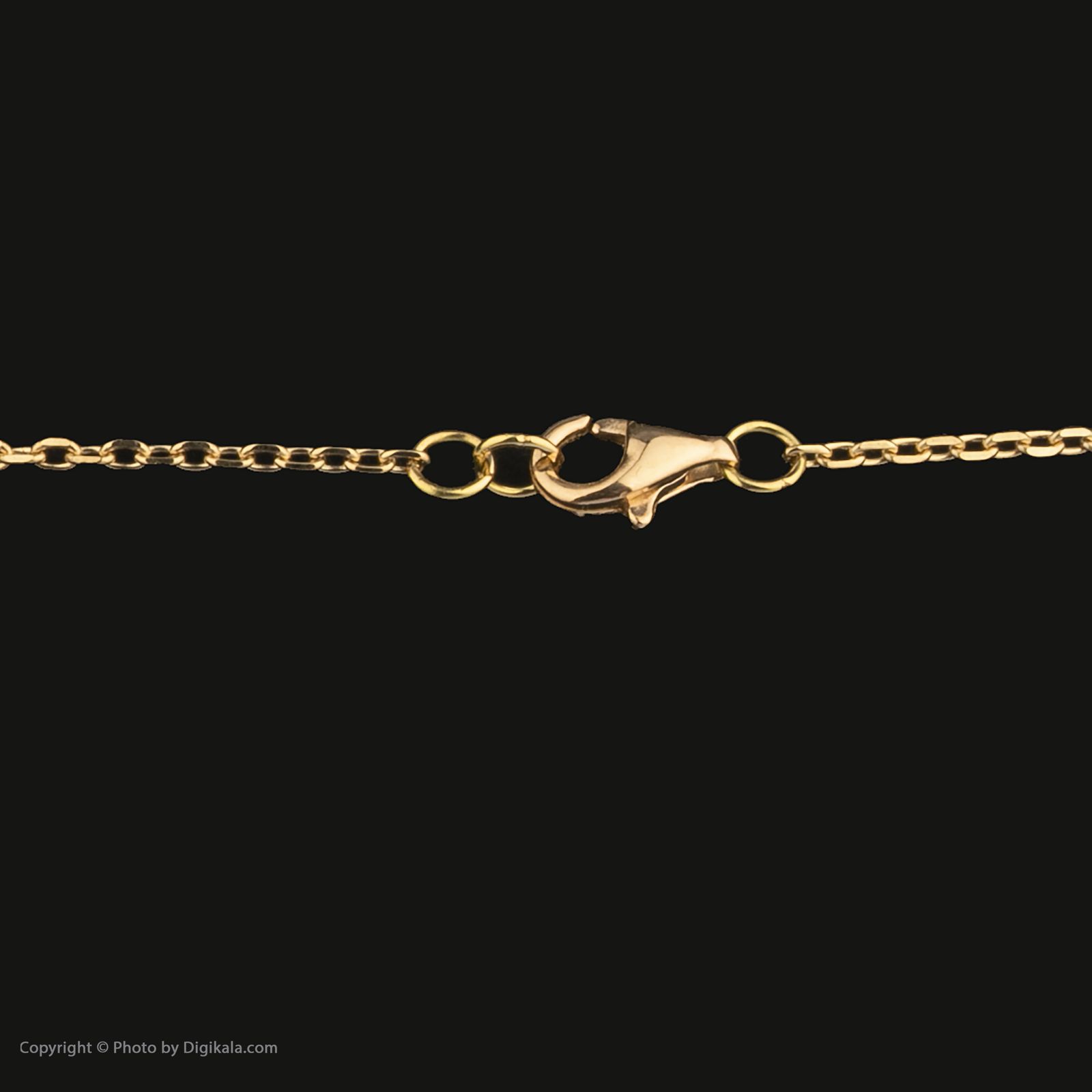 گردنبند طلا 18 عیار زنانه مایا ماهک مدل MM1287 طرح لویی ویتون -  - 4