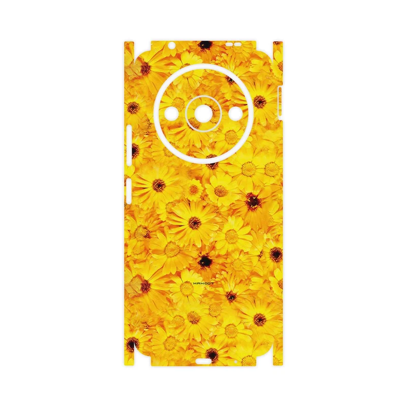 برچسب پوششی ماهوت مدل Yellow_Flower-FullSkin مناسب برای گوشی موبایل شیائومی Redmi A3