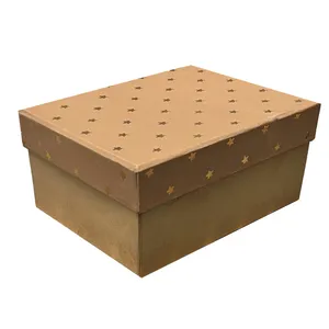 جعبه هدیه مدل ستاره طلاکوب کد 3 