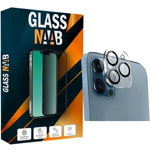 محافظ لنز دوربین گلس ناب مدل LNZ3D مناسب برای گوشی موبایل اپل IPhone 12 Pro