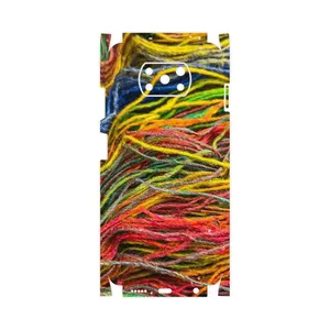 MAHOOT Fabric Texture 9-FullSkin Cover Sticker for Xiaomi Poco X3 NFC