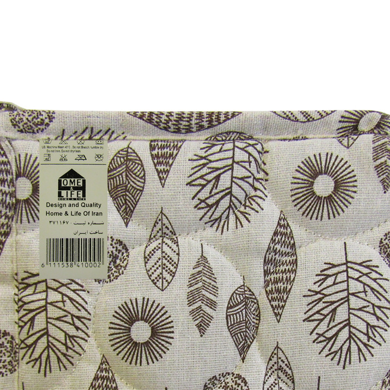 دستگیره هوم اند لایف مدل مانوئل طرح برگ فانتزی