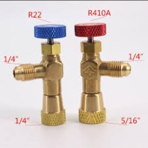 شیر کولر گازی مدل R22-R410 بسته 2 عددی