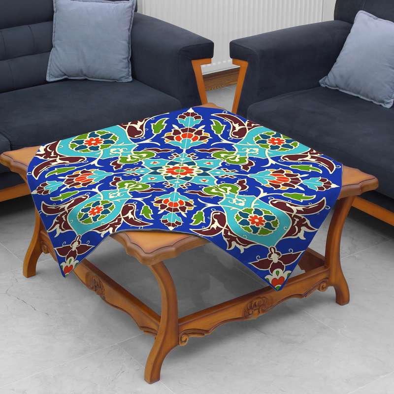 رومیزی طرح کاشی کد 9217.2