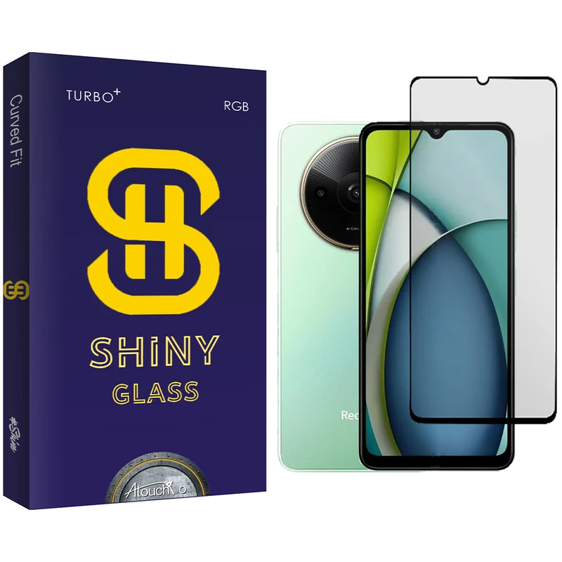 محافظ صفحه نمایش شیشه ای آتوچبو مدل Shiny مناسب برای گوشی موبایل شیائومی Redmi A3x