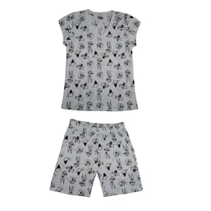 ست تاپ و شلوارک زنانه مدل 345