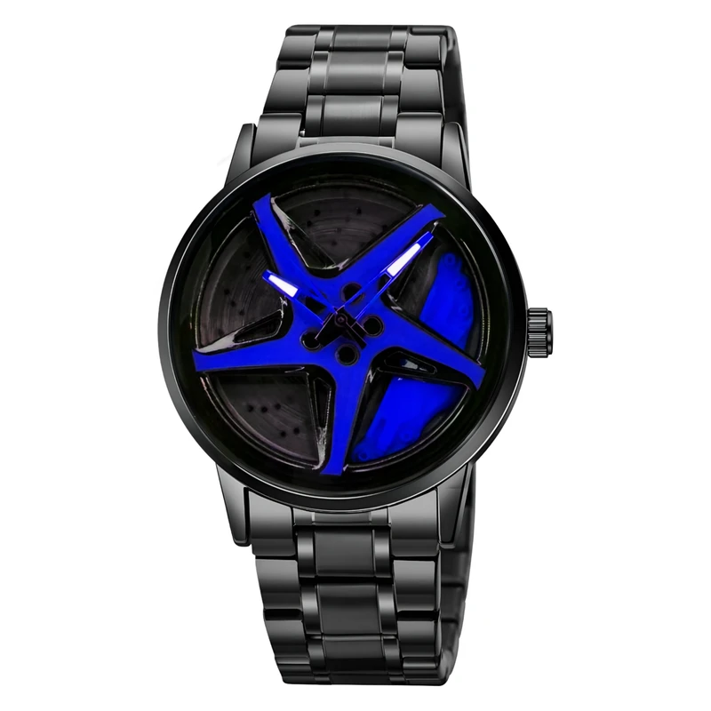 ساعت مچی عقربه‌ای کوارتز مردانه مدل اسپرت صفحه رینگ چرخان کد G3