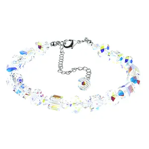 دستبند زنانه سواروسکی مدل تمام سنگ کد 465963