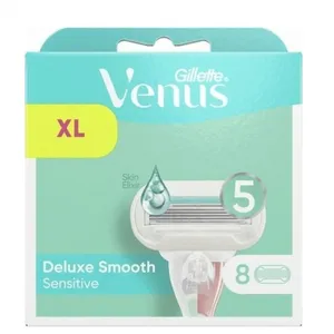 تیغ یدک ژیلت مدل Venus Deluxe Smooth Sensetive  بسته 8 عددی