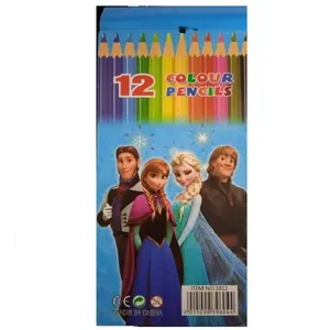 مداد رنگی 12 رنگ مدل کارتونی