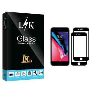 LKG LK Glass Screen Protector For Apple iPhone 7 Pack Of 2