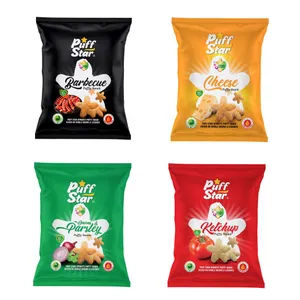اسنک سویق پفی حبوبات پف استار چند طعم -  50 گرم بسته 4 عددی