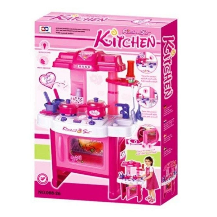 ست اسباب بازی آشپزخانه مدل اجاق گاز کد 26-008
