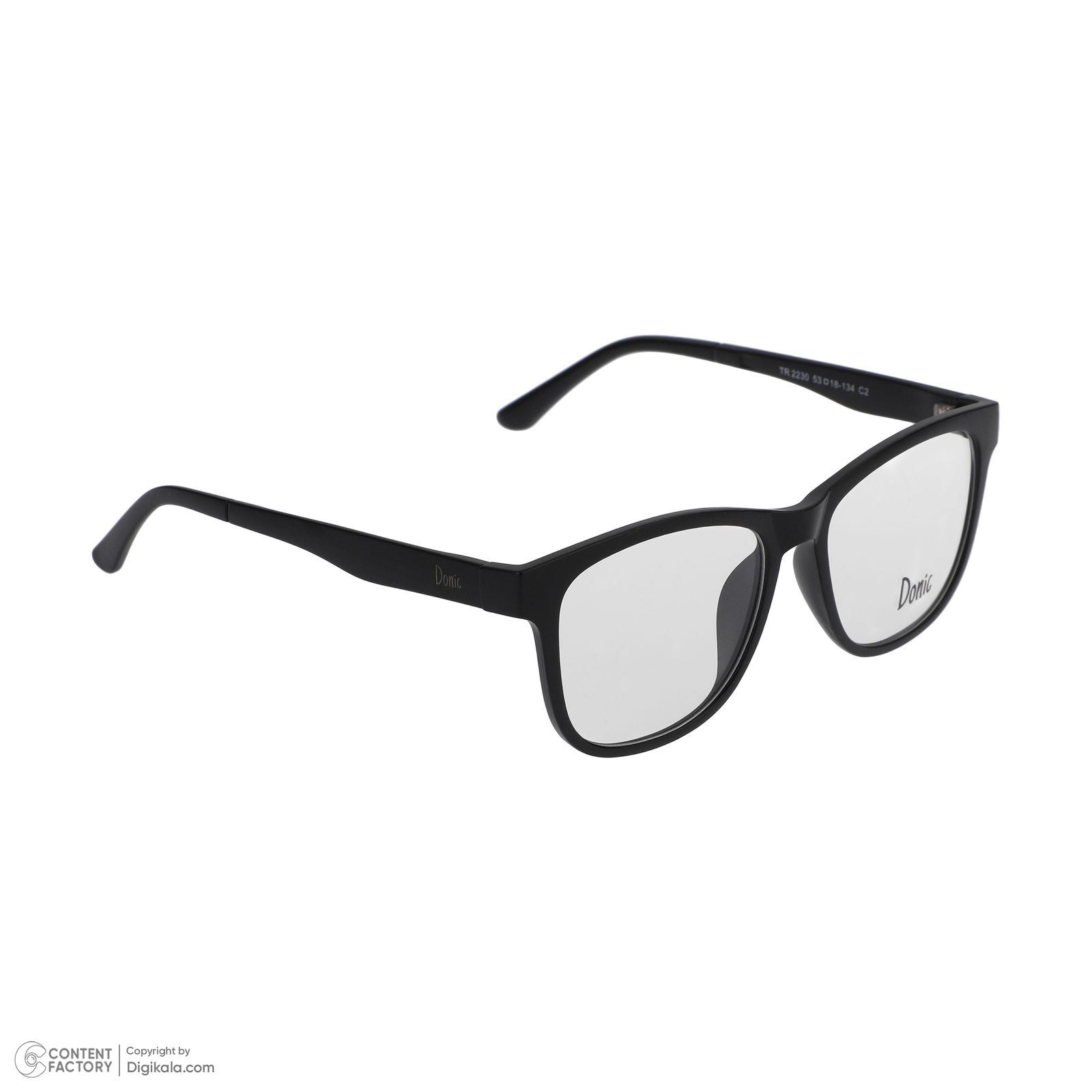 فریم عینک طبی دونیک مدل tr2230-c2 به همراه کاور آفتابی مجموعه 5 عددی -  - 4