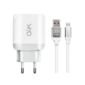 شارژر دیواری اُو آ کِی مدل CH-1001 به همراه کابل تبدیل microUSB