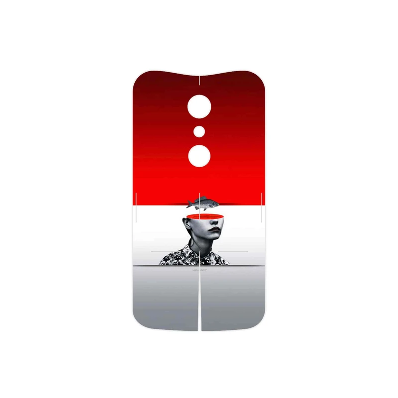 برچسب پوششی ماهوت مدل Collage of surreal Portrait of Women 1 مناسب برای گوشی موبایل موتورولا Moto G 2nd gen