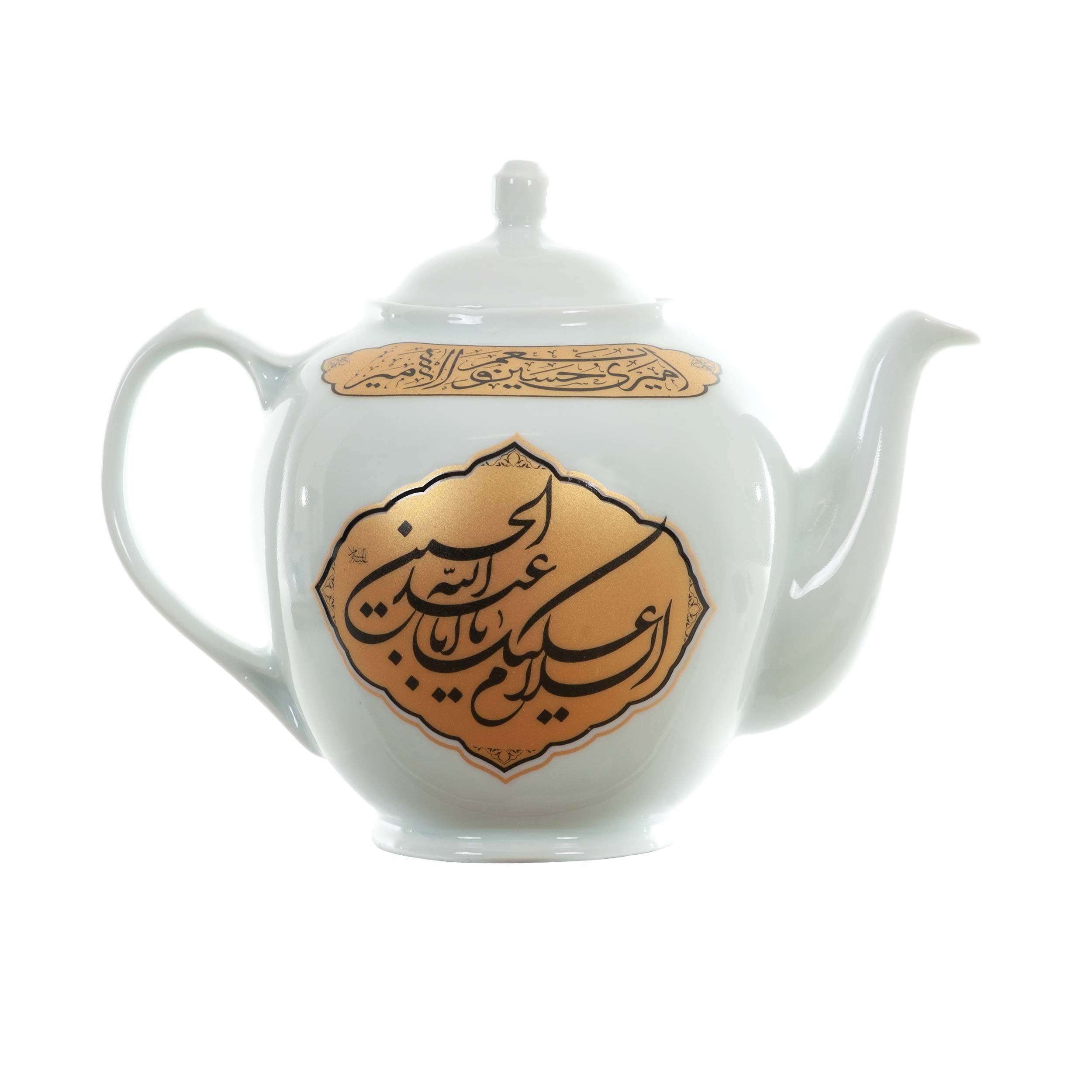 قوری طرح مذهبی سلام بر امام حسین و اباالفضل العباس علیهم السلام کد 40001848 قوری طرح مذهبی سلام بر امام حسین و اباالفضل العباس علیهم السلام کد 40001848