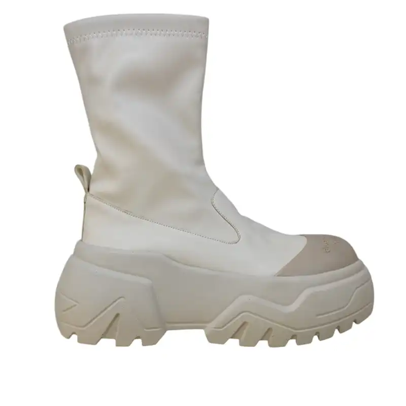 نیم بوت دخترانه مدل PN343 رنگ کرمی