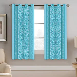 پرده نیروانا طرح سنتی مدل مخمل کد 4059 سایز 140×200 سانتی متر