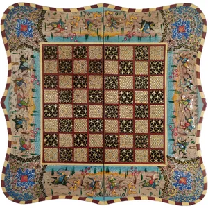 صفحه شطرنج خاتم کاری کد 401