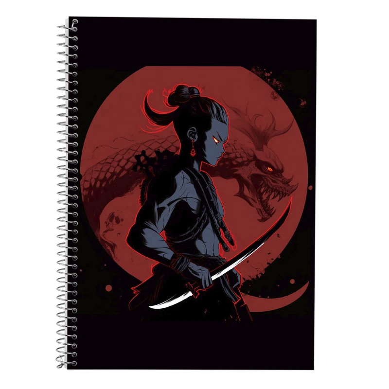 دفتر لغت 50 برگ مدوپد طرح Demon Slayer کد DF10470