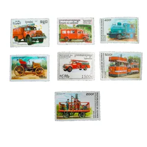 تمبر یادگاری مدل وسايل نقليه كد c-933 مجموعه 7 عددي